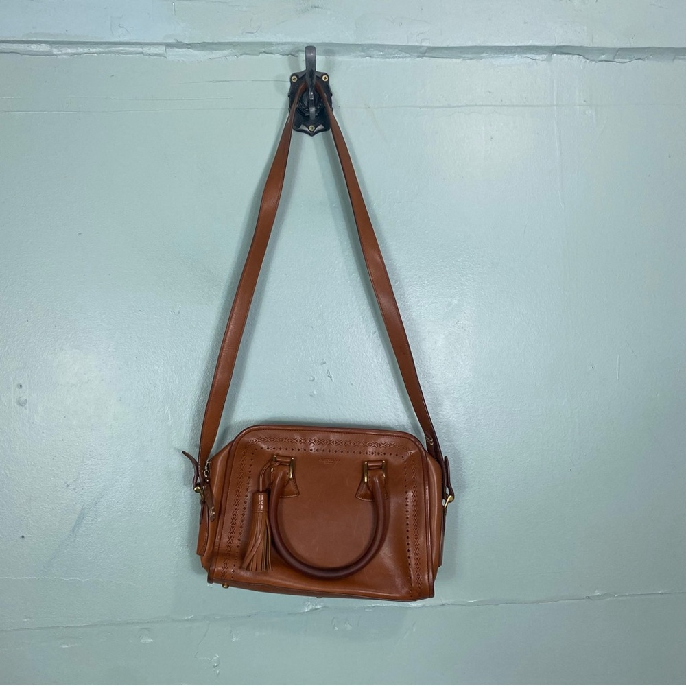 Cartujano España Leather Crossbody‎ Bag Brown